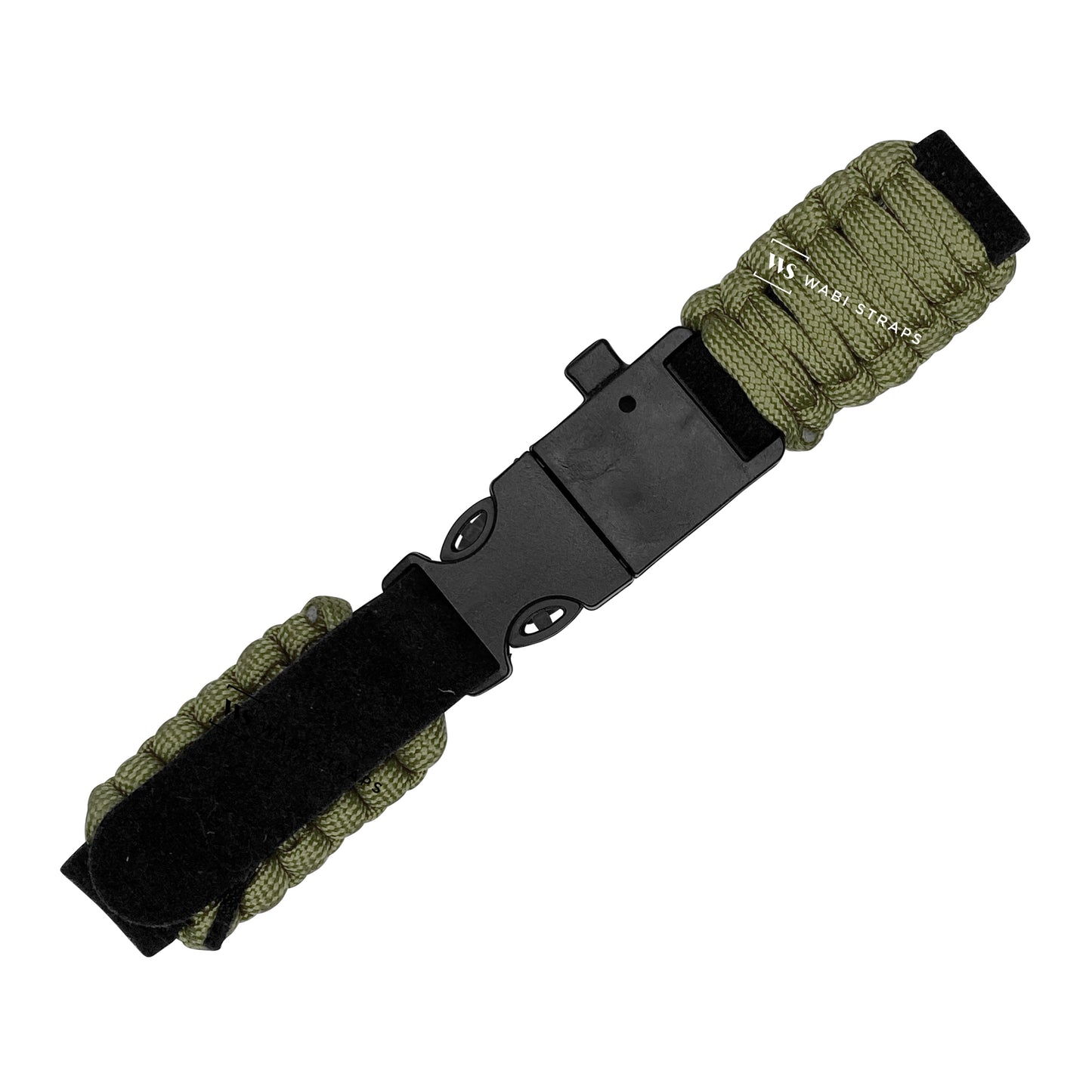Green Climbing Rope Compass Watch Strap