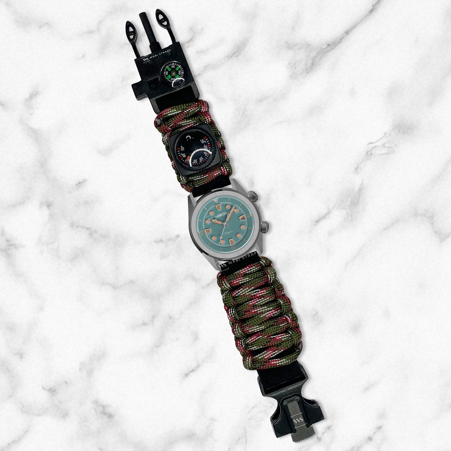 Multi Climbing Rope Compass Watch Strap