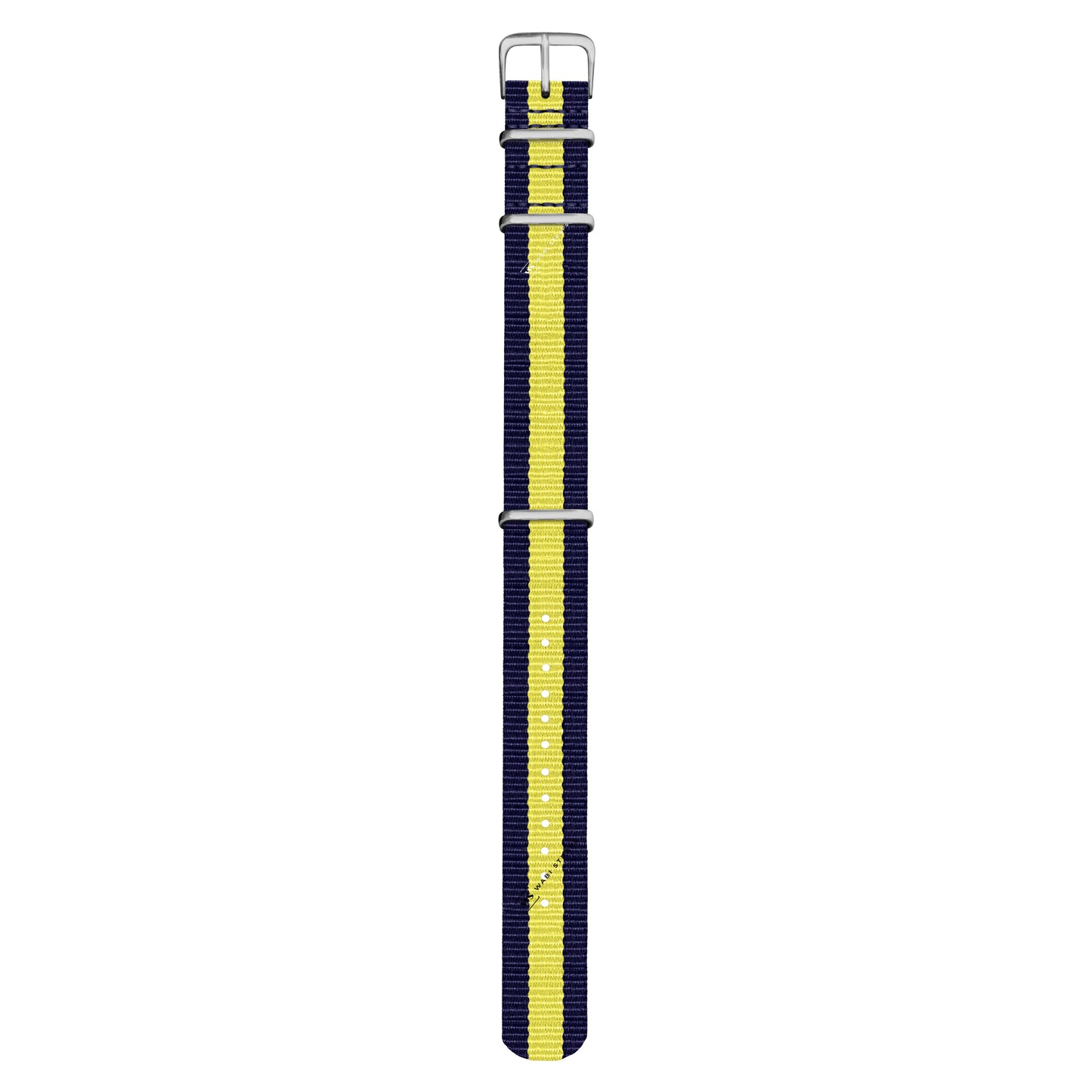 Navy Blue & Yellow Classic British Military Watch Strap
