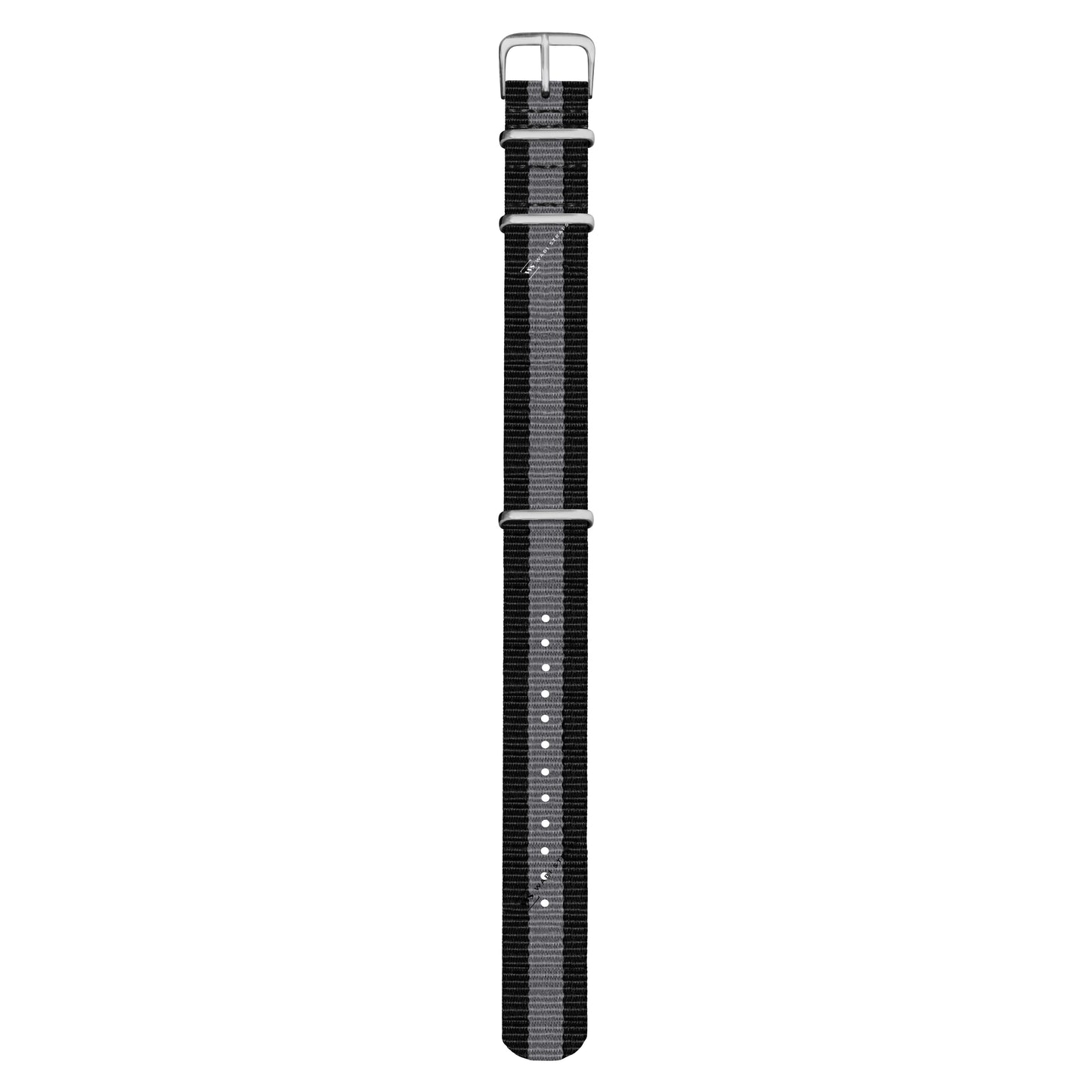 Black & Grey Classic British Military Watch Strap