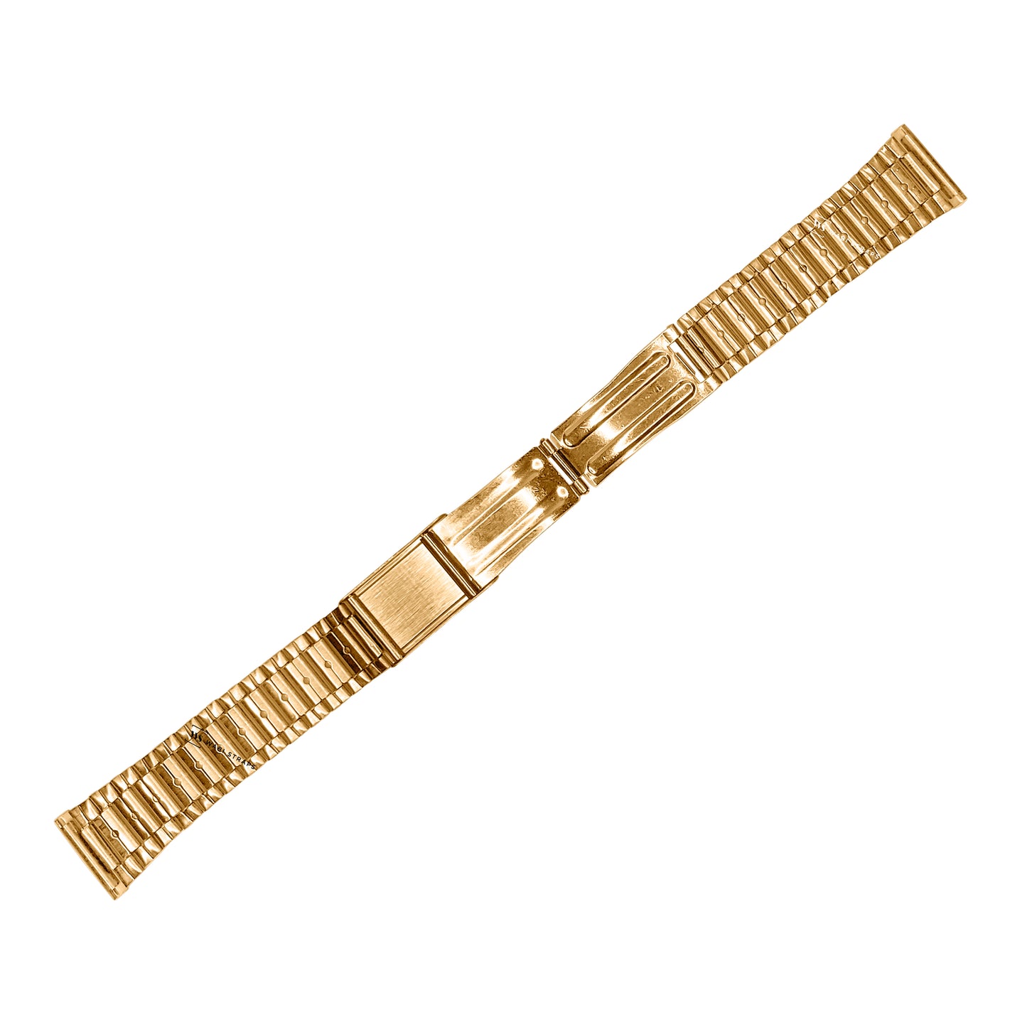 Gold Vintage Flat Link Speedy Metal Bracelet