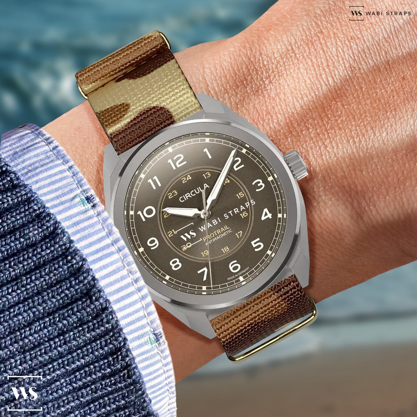 Arid Prototype Camouflage British MoD Watch Strap