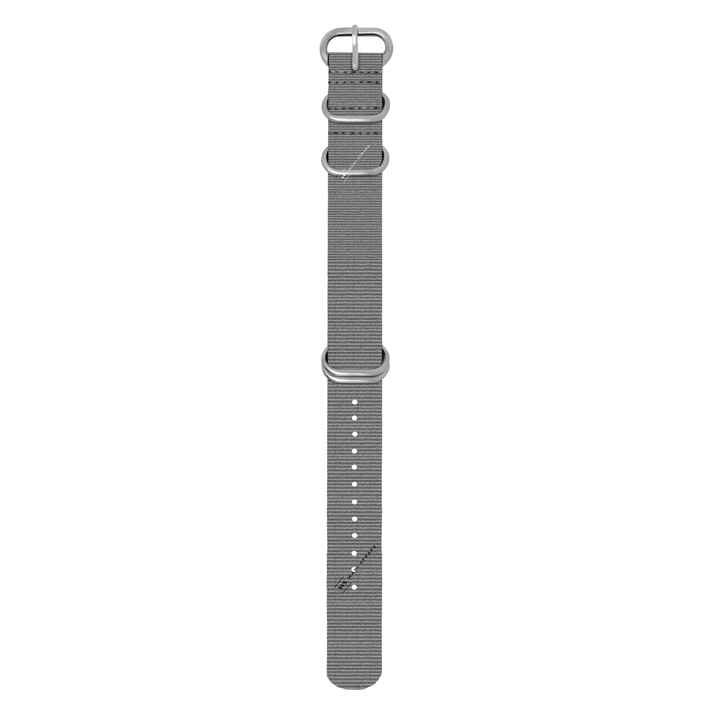 Grey Military 5-Ring Hardware NavSpec British Military Strap