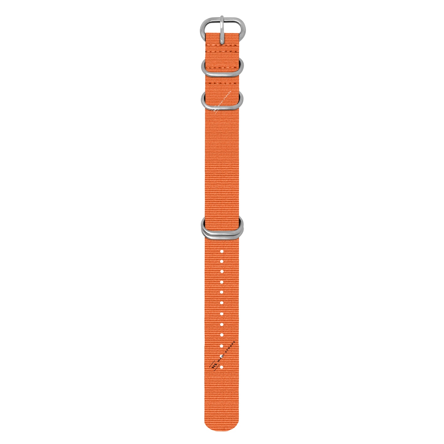 Orange Military 5-Ring Hardware NavSpec British Military Strap