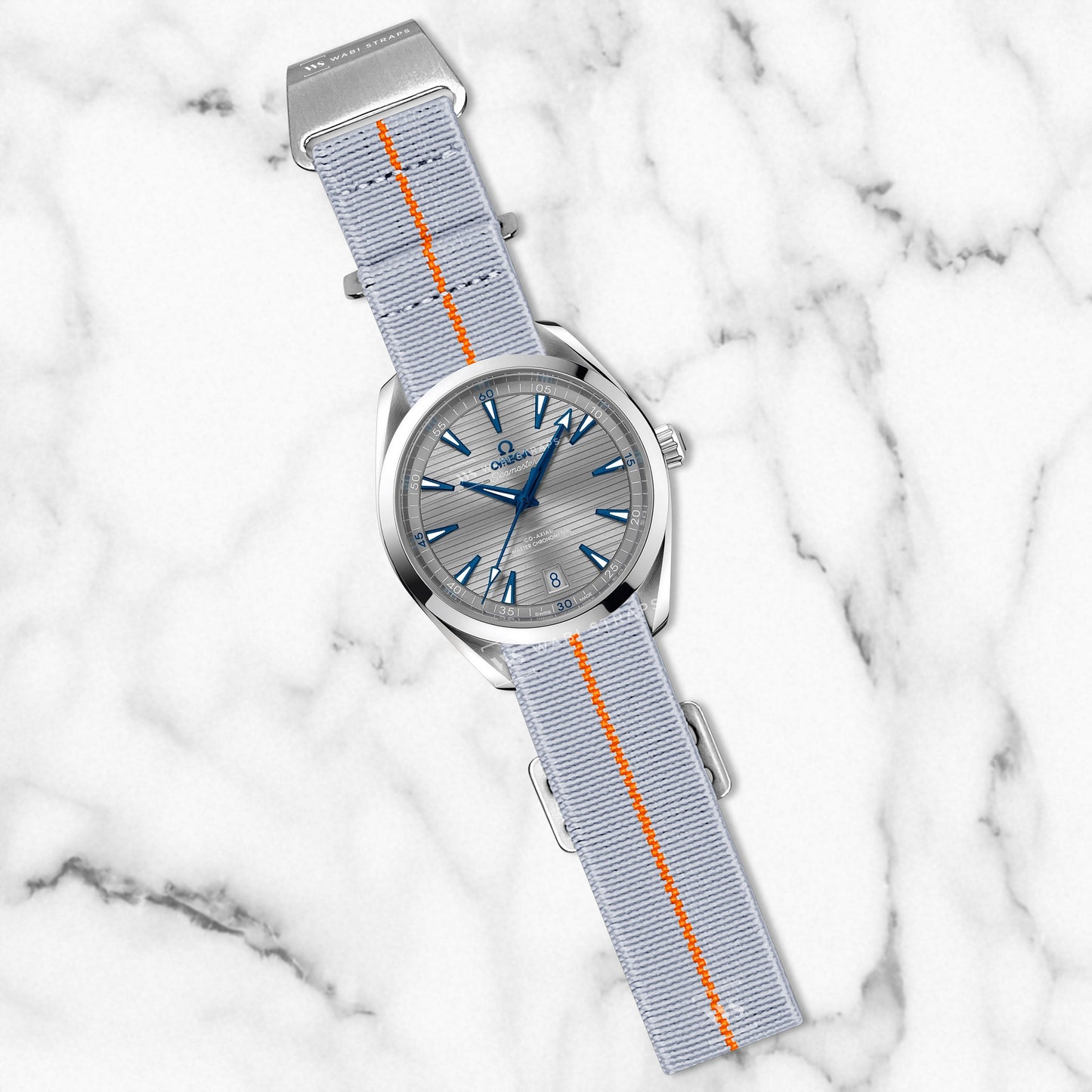 Off-White & Orange Marine Nationale Paratrooper Strap