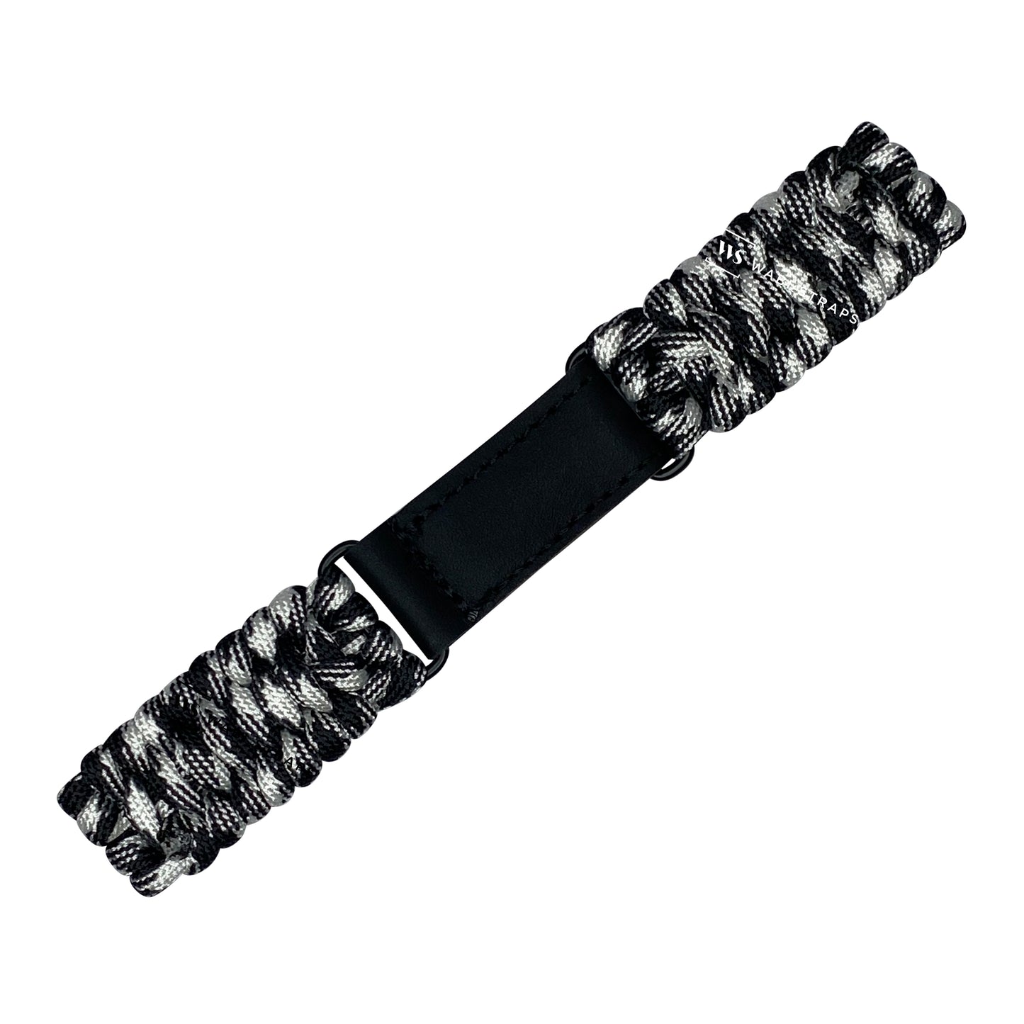 Multi Black Paracord Rope Velcro Watch Strap