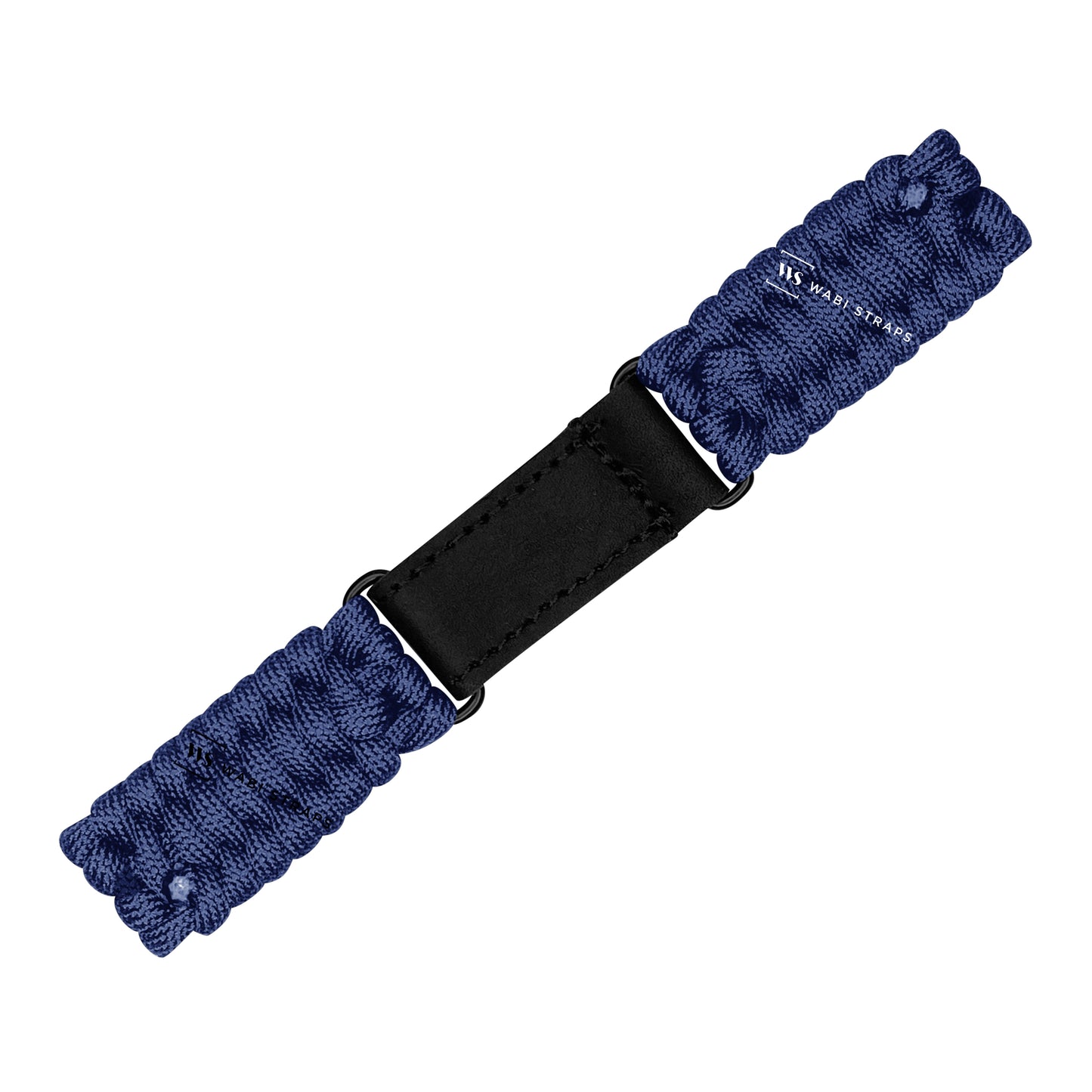 Blue Paracord Rope Velcro Watch Strap