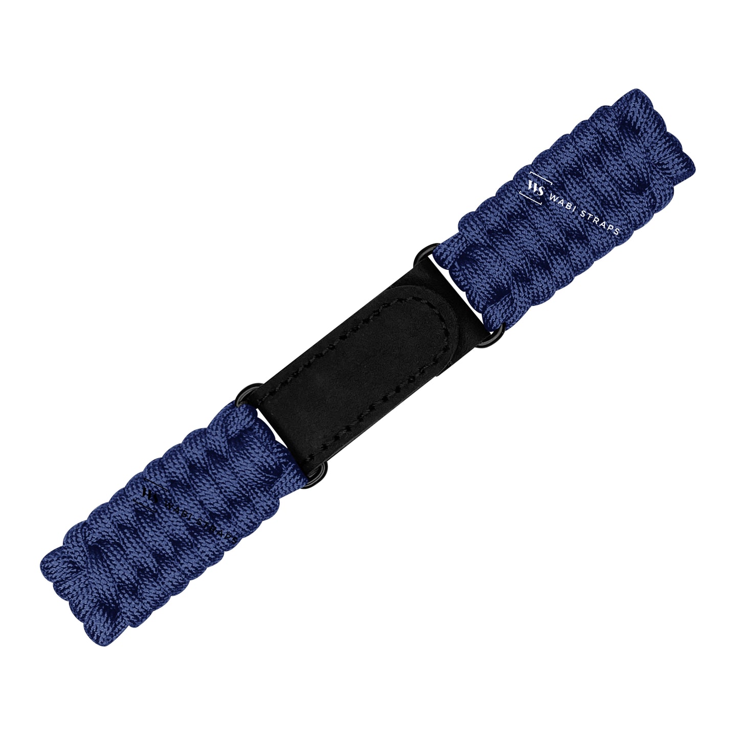 Blue Paracord Rope Velcro Watch Strap