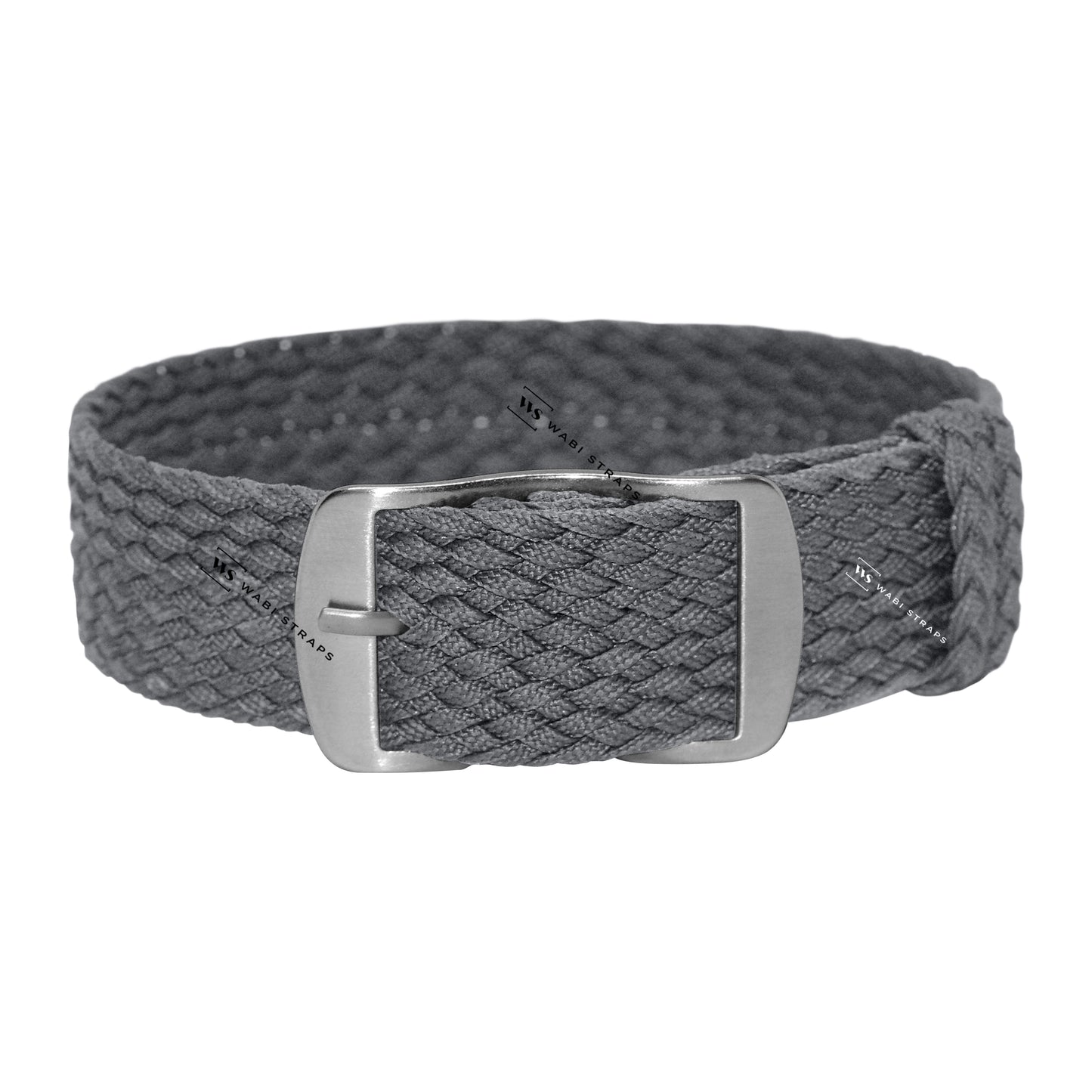 Grey Woven Perlon Strap
