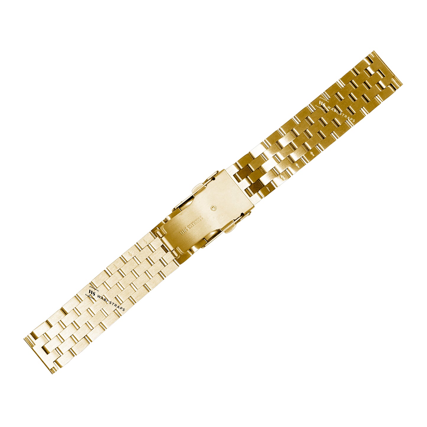 Gold Super Engineer Brick Metal Bracelet