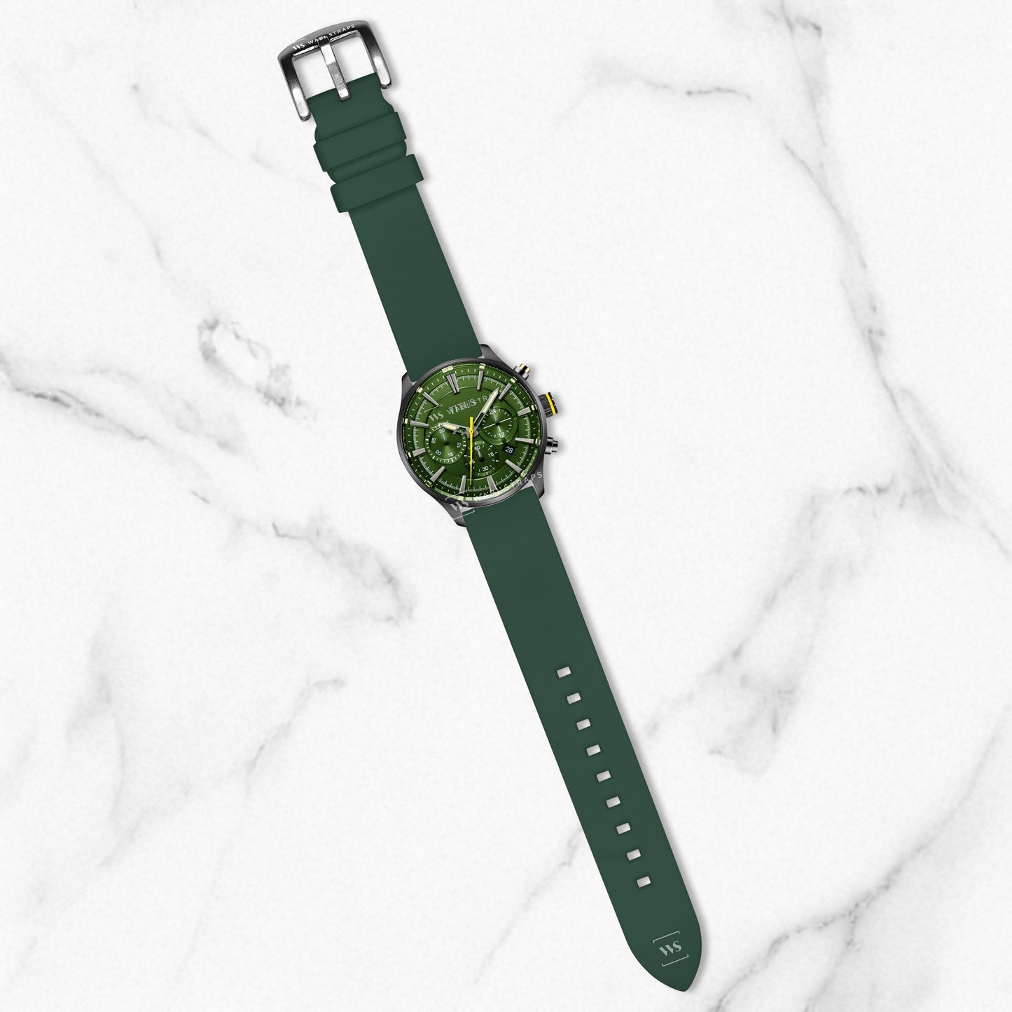 Green Classic Smooth TPU Strap