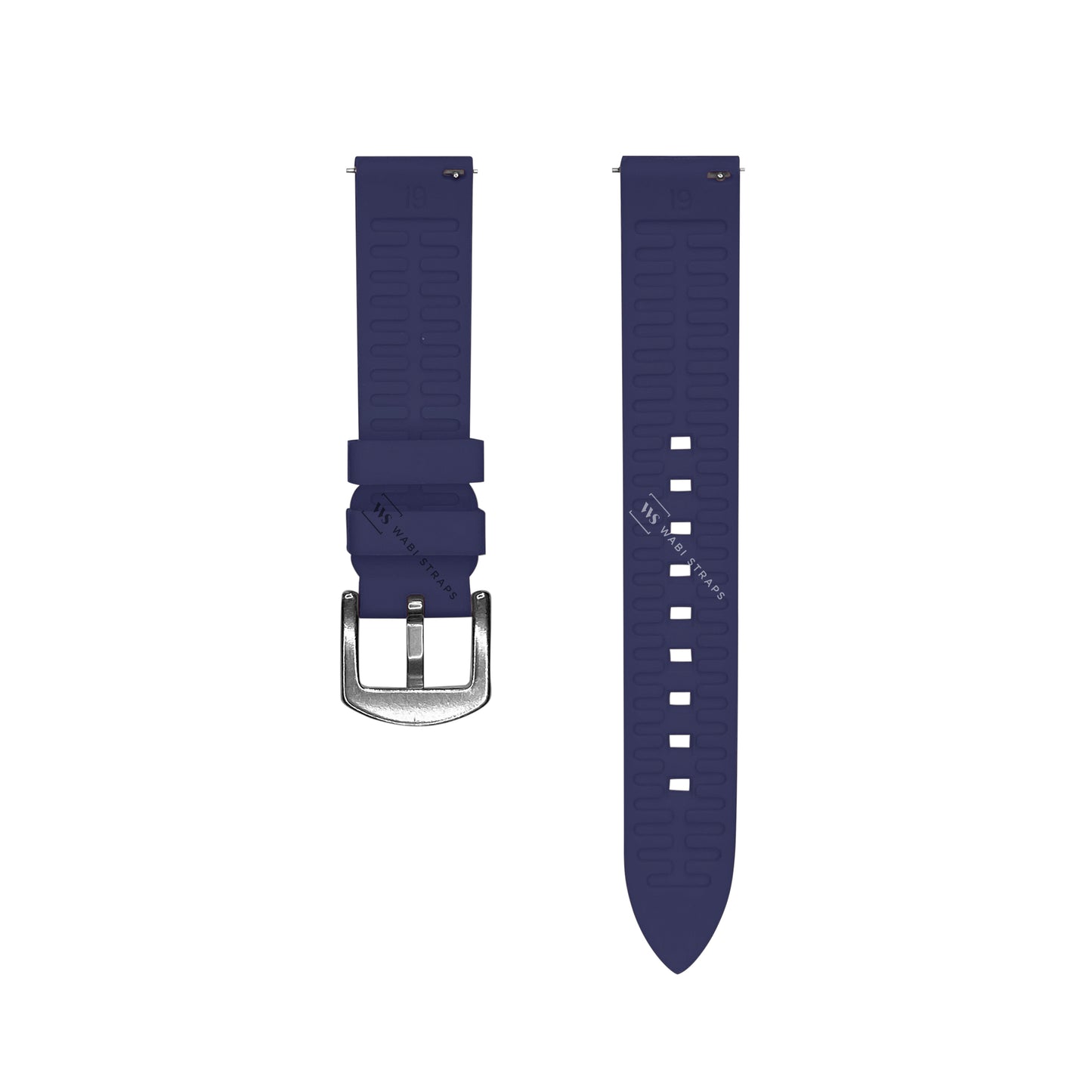 Blue Classic Smooth TPU Strap