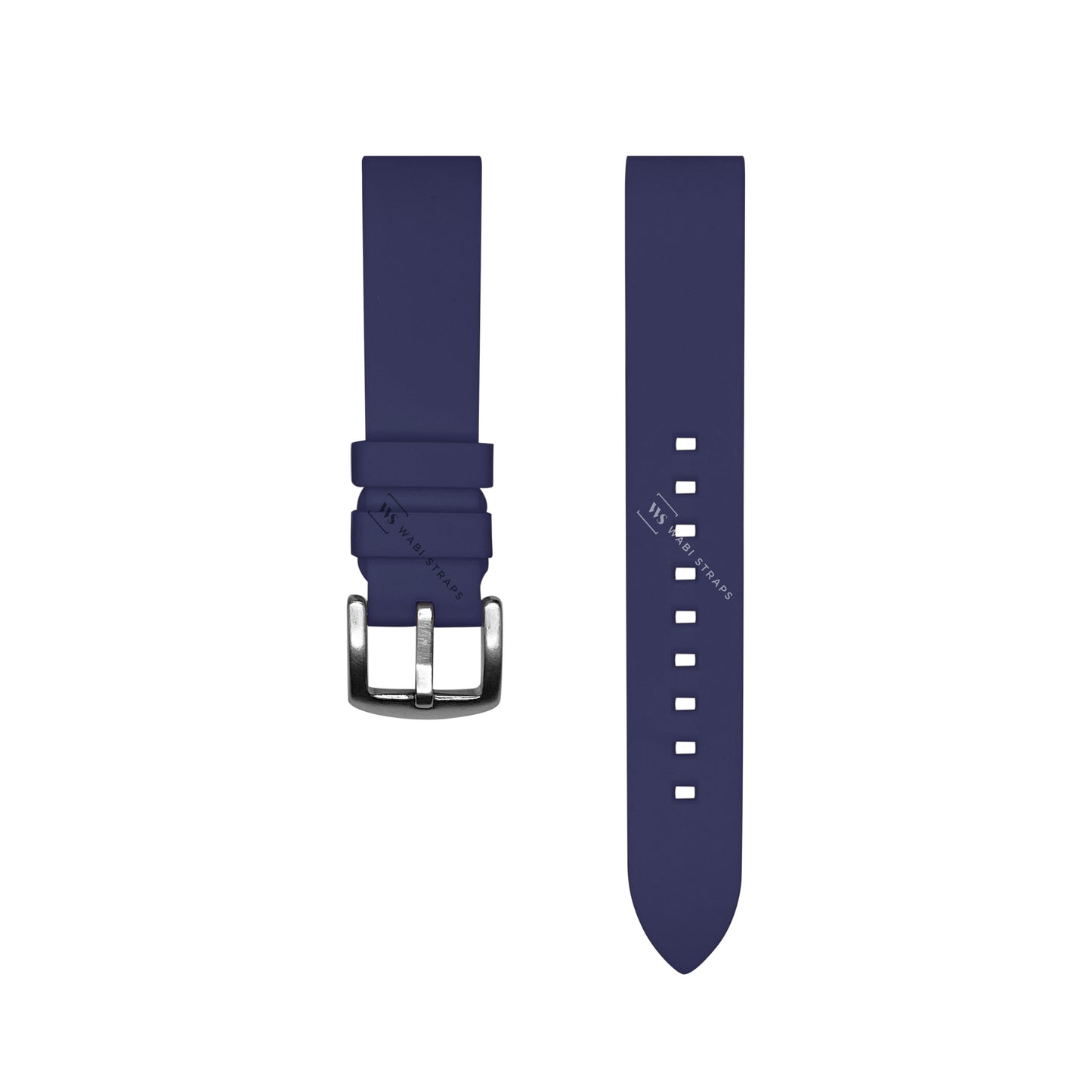 Blue Classic Smooth TPU Strap