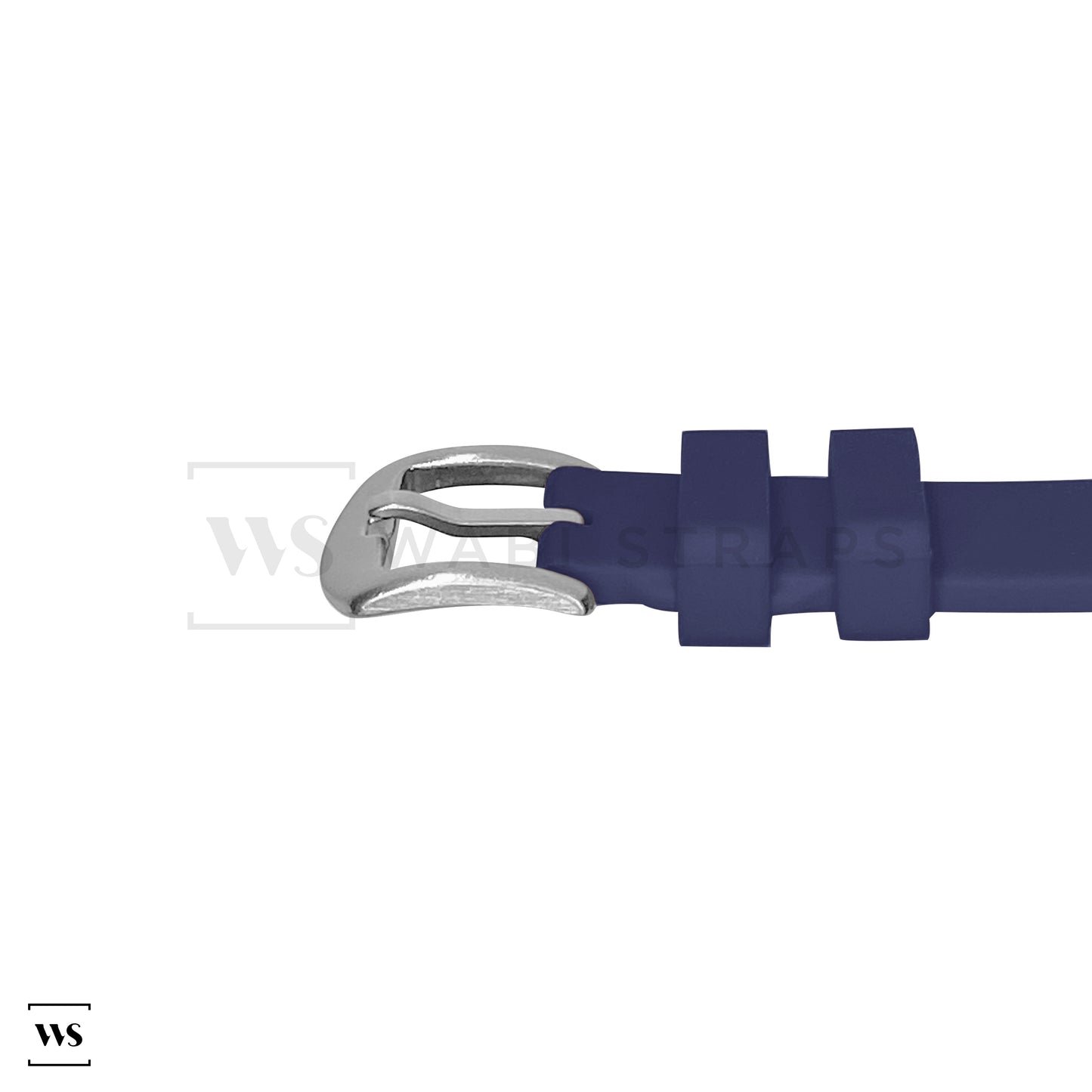 Blue Classic Smooth TPU Strap