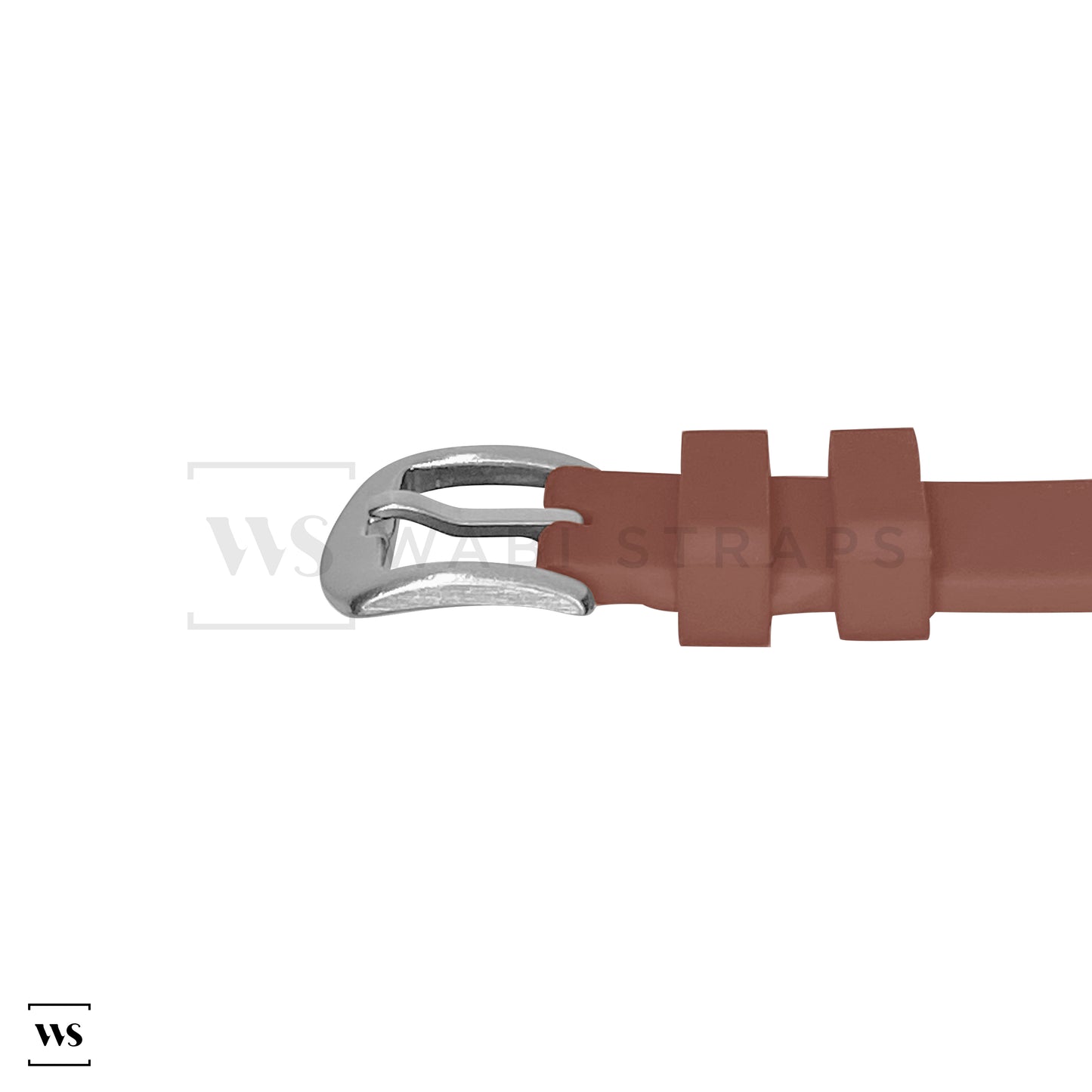 Brown Classic Smooth TPU Strap