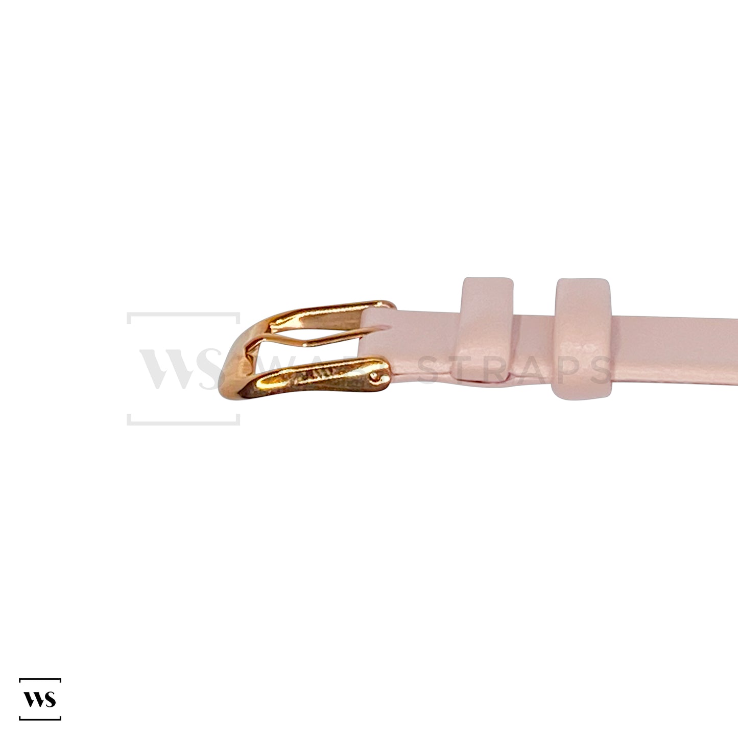 Pink Ultra Thin Bonded Leather Strap