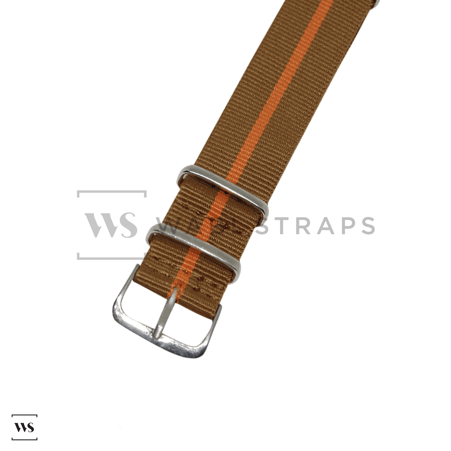 Bronze & Orange Diver British Military Watch Strap