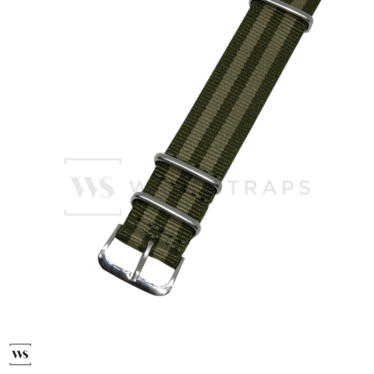 Green & Olive Ballistic British Military Watch Strap