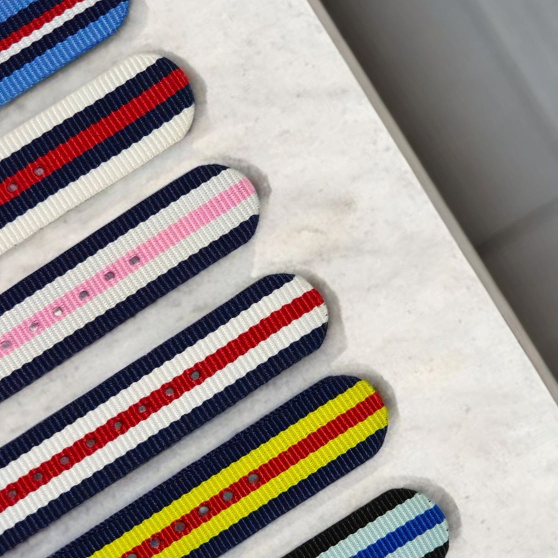 Multicolour 5 Stripes NATO Straps