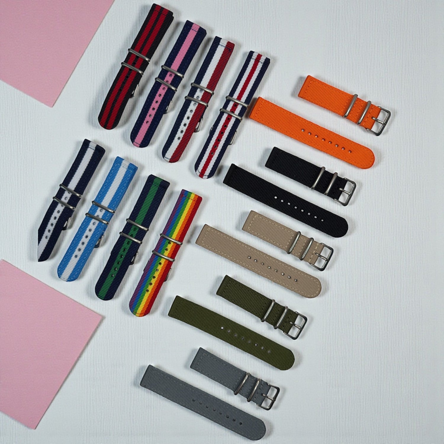 Two Piece NATO/ZULU Watch Strap Collection