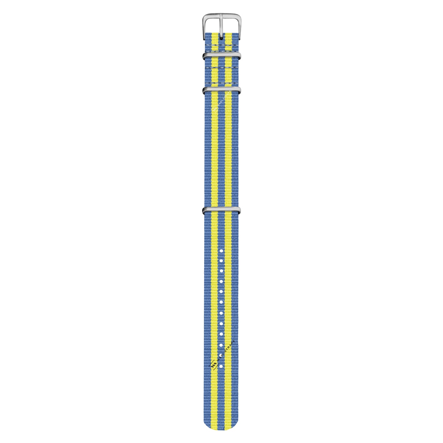 Light Blue & Yellow Ballistic British Military Watch Strap