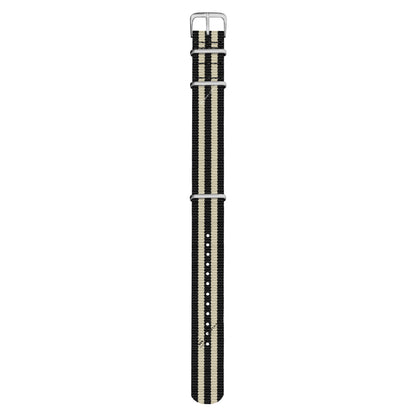 Black & Ivory Ballistic British Military Watch Strap