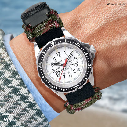 Multi Climbing Rope Compass Watch Strap