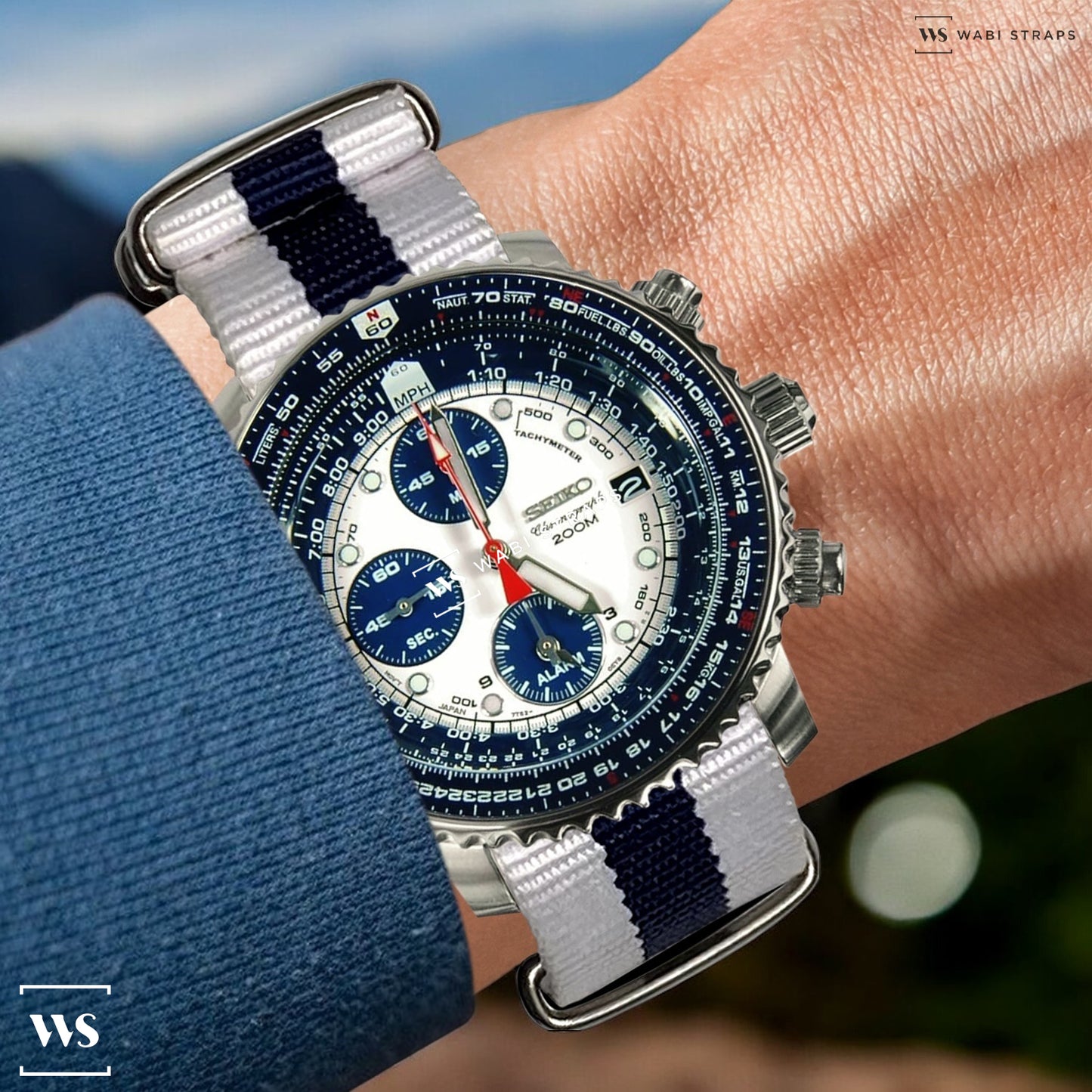 Finland Flag Classic British Military Watch Strap
