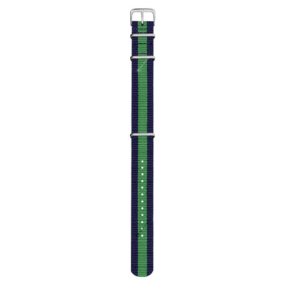 Navy Blue & Green Classic British Military Watch Strap