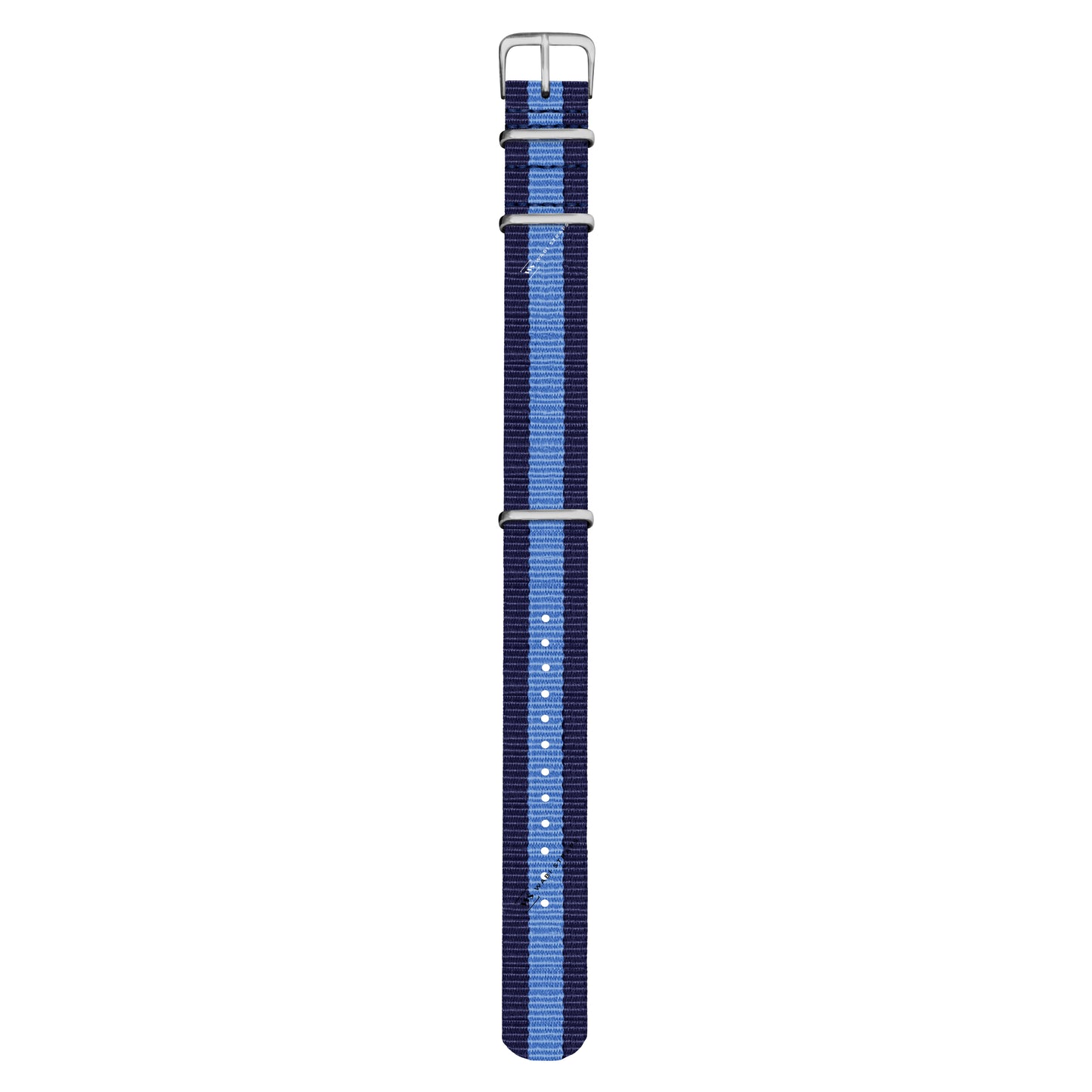 Navy Blue & Sky Blue Classic British Military Watch Strap
