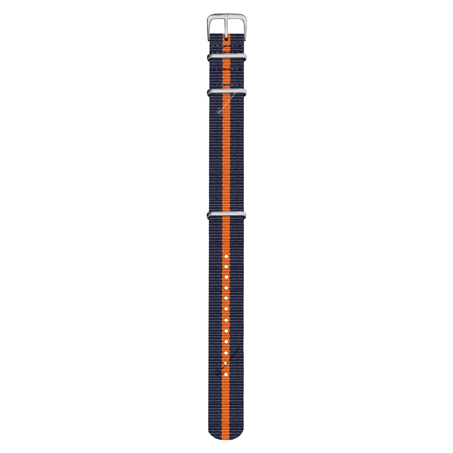 Navy Blue & Orange Diver British Military Watch Strap