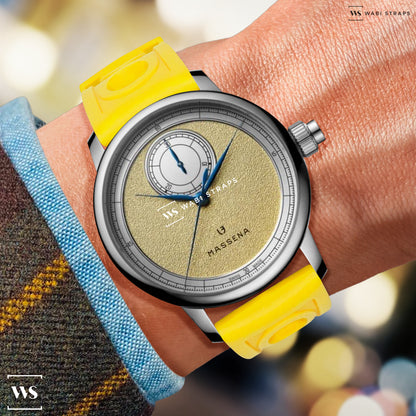 Yellow Grand Prix Waterproof Racer Strap