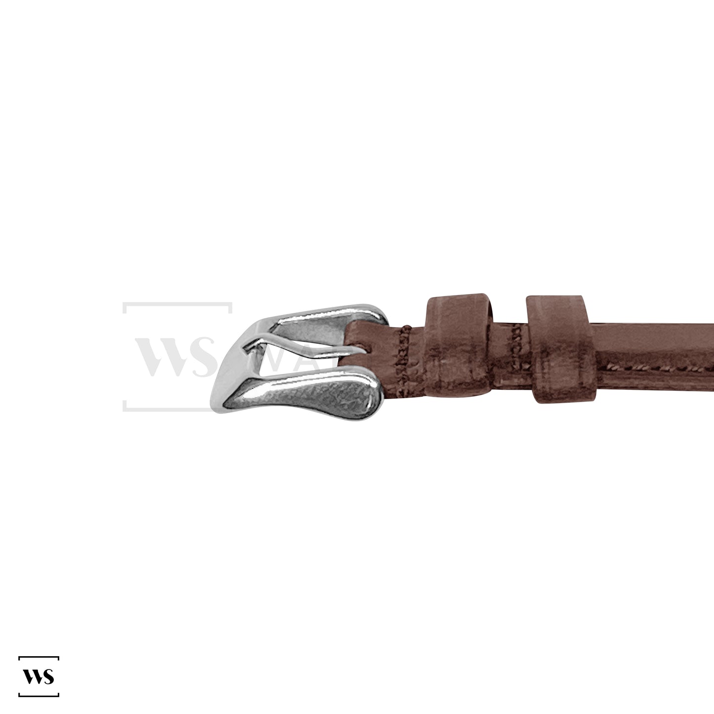 Brown Vintage Italian Aged Leather Strap