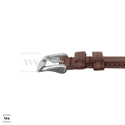 Brown Vintage Italian Aged Leather Strap