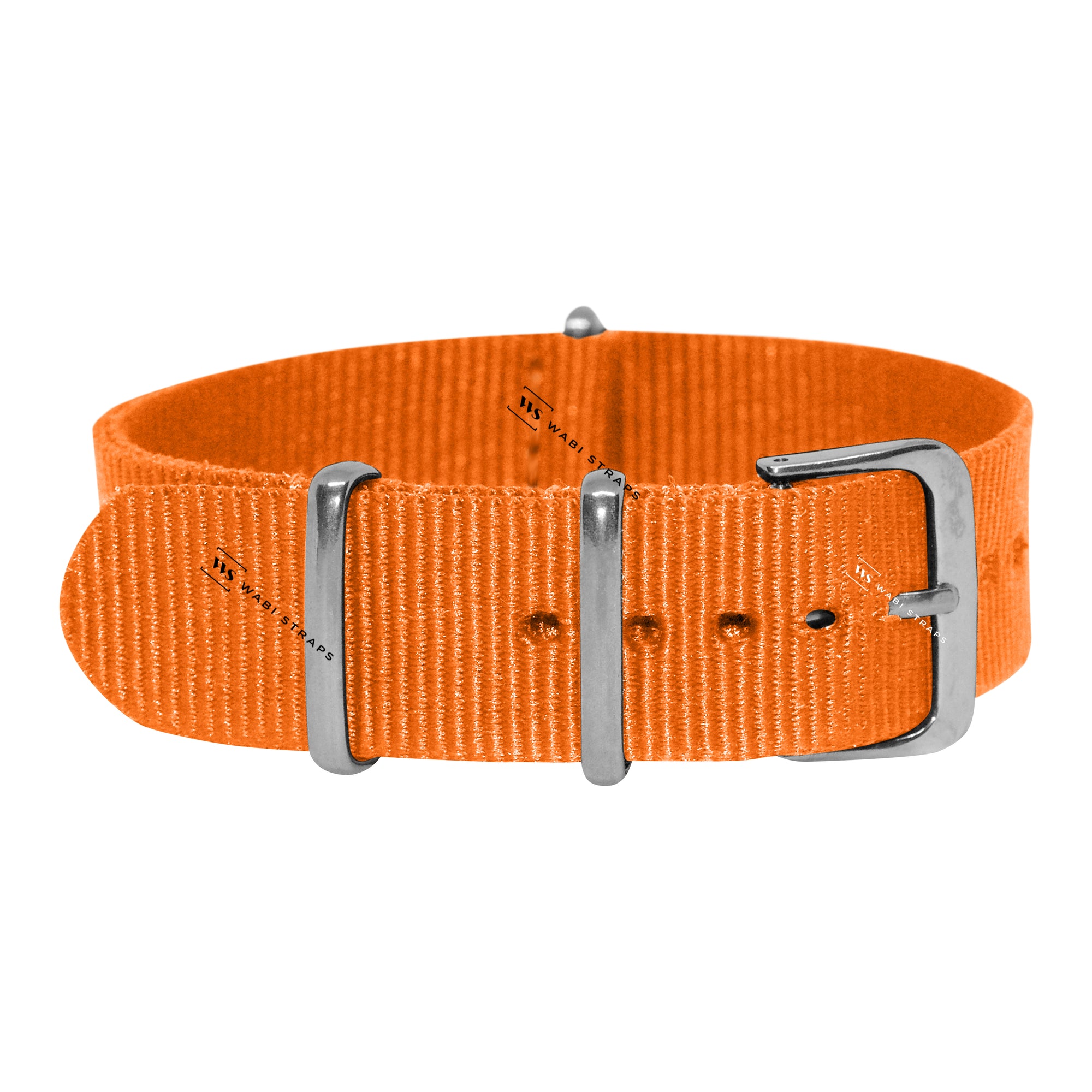 Orange Neon British Military Watch Strap wabistraps