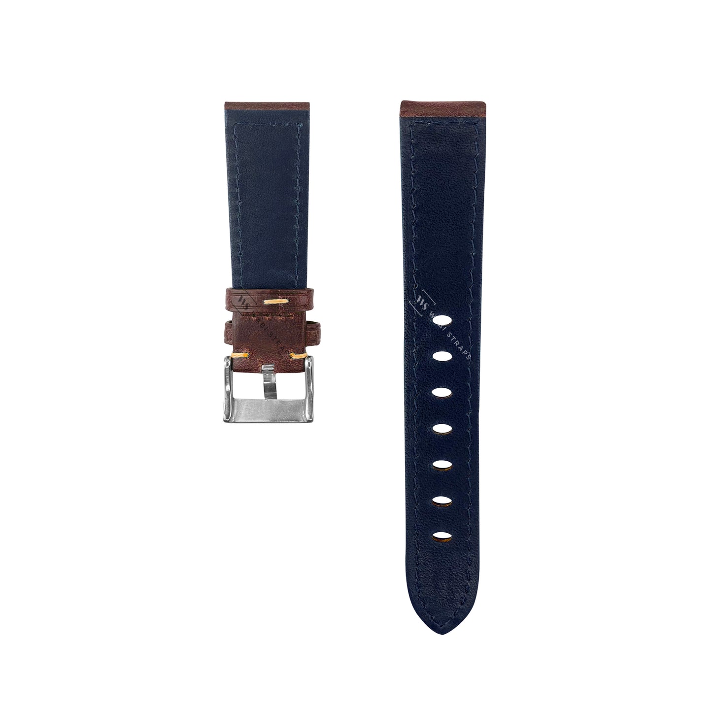Bronze Oxford Padded Leather Strap
