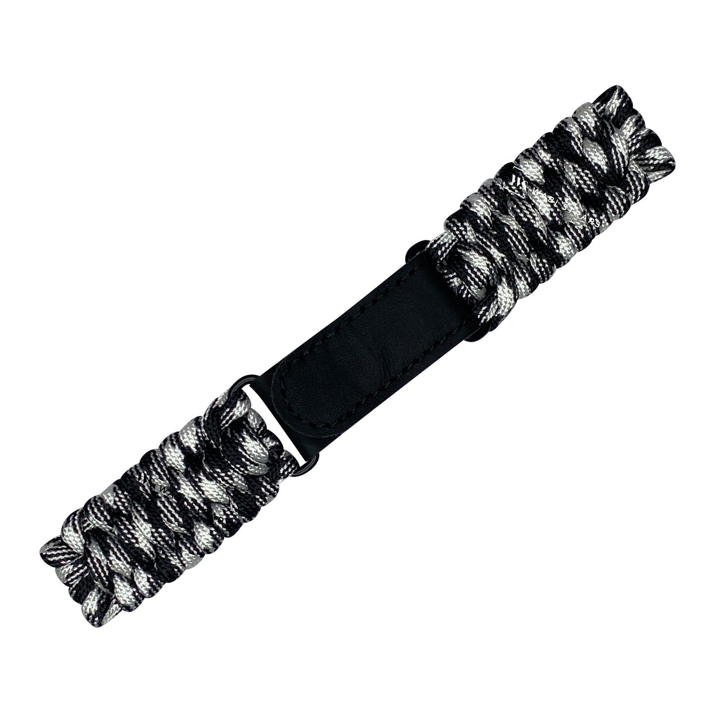 Multi Black Paracord Rope Velcro Watch Strap