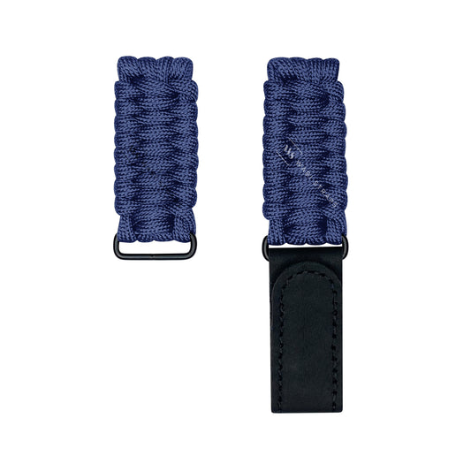 Blue Paracord Rope Velcro Watch Strap