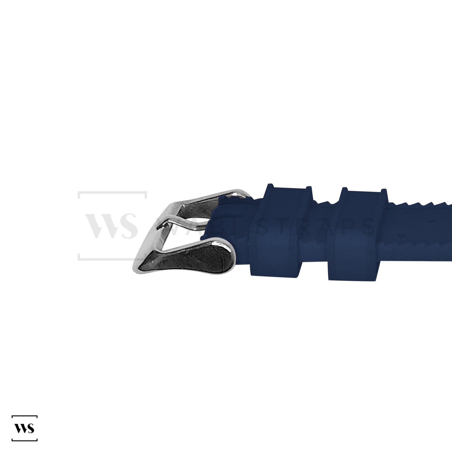 Blue Vintage Perforated Tropical Strap