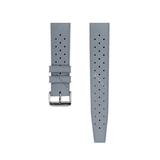 Grey Vintage Perforated Tropical Strap