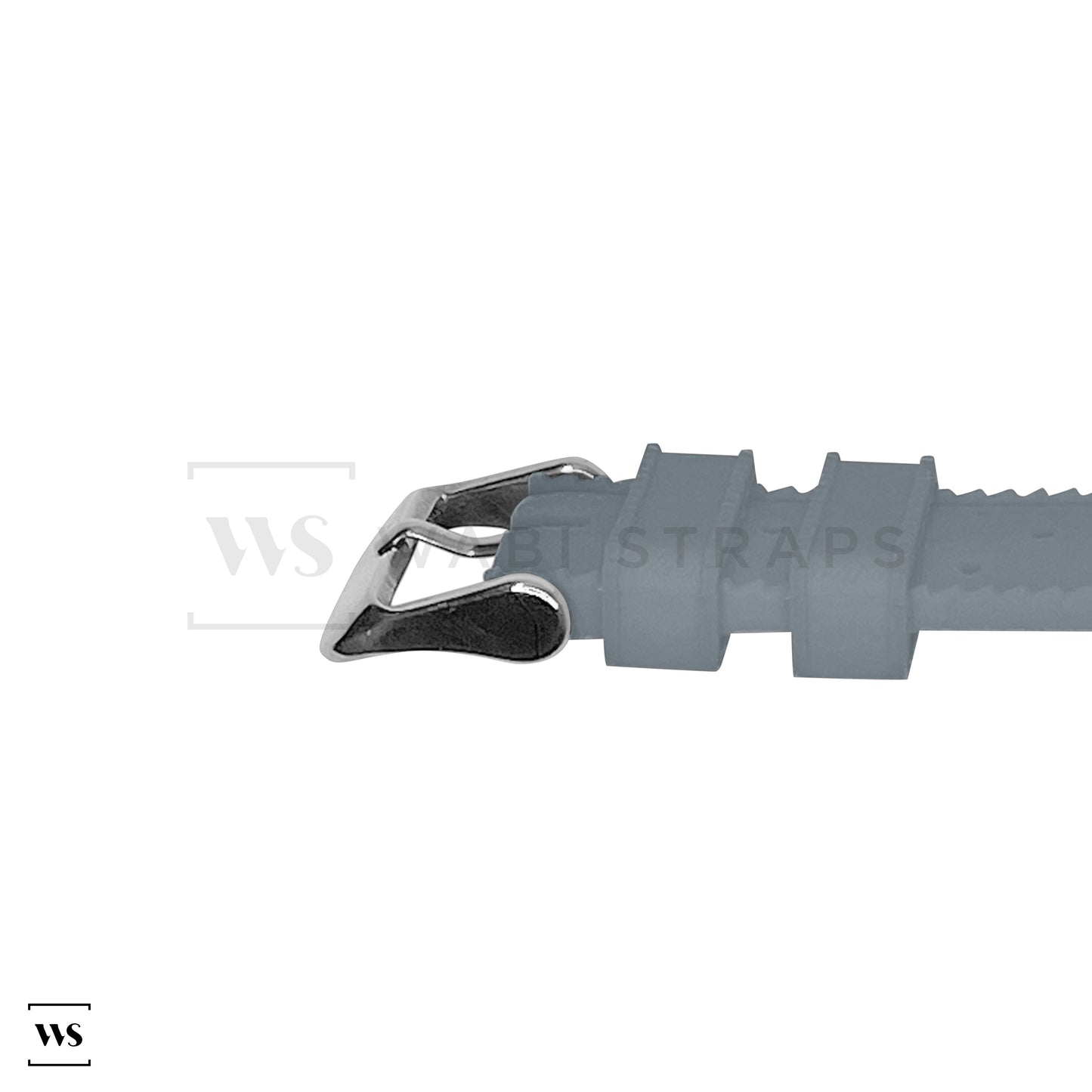 Grey Vintage Perforated Tropical Strap