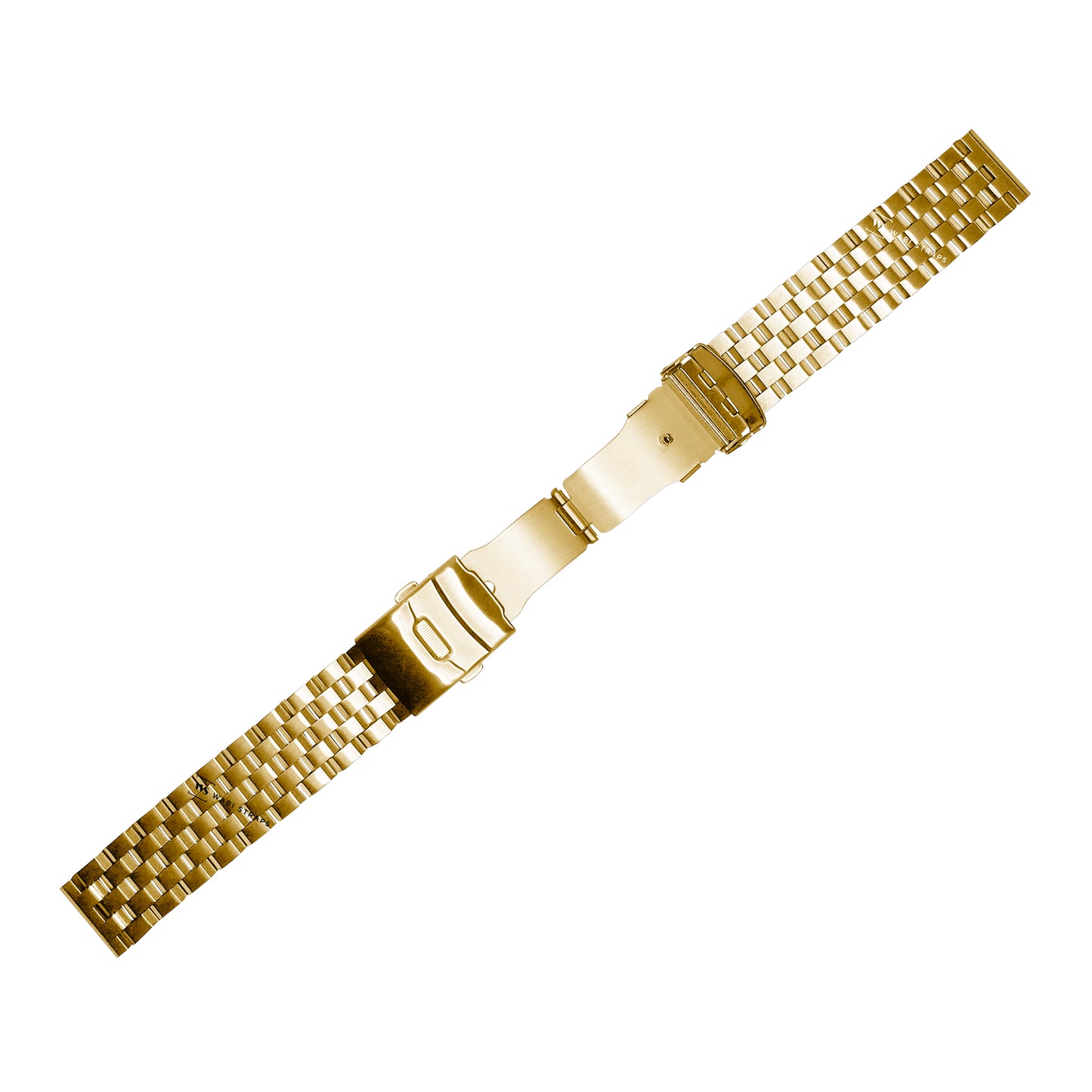 Gold Super Engineer Brick Metal Bracelet