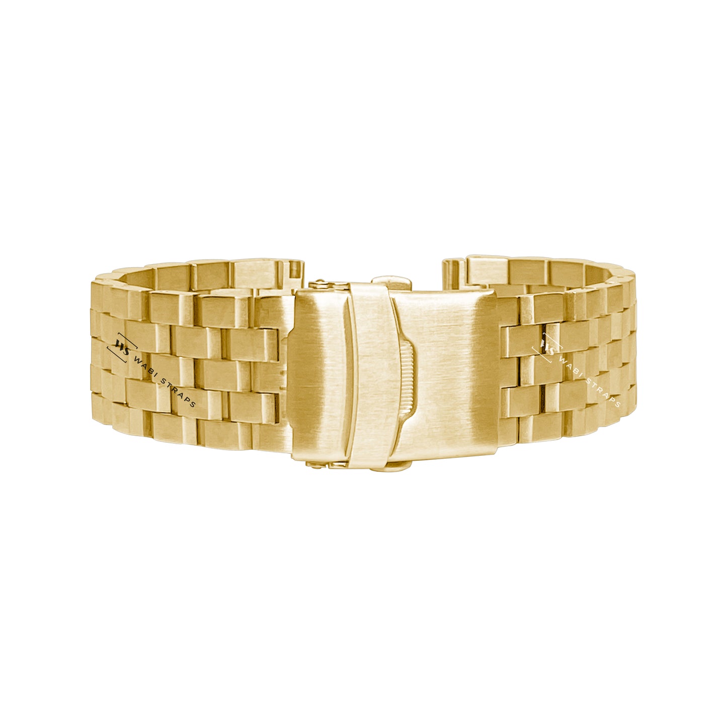 Gold Super Engineer Brick Metal Bracelet