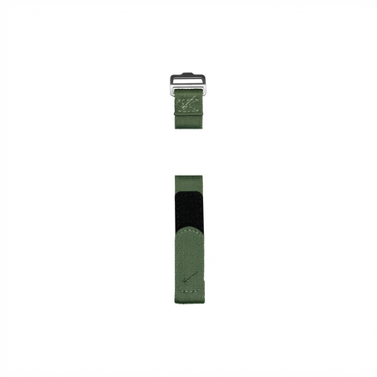 Army Green Single Pass Velcro Strap