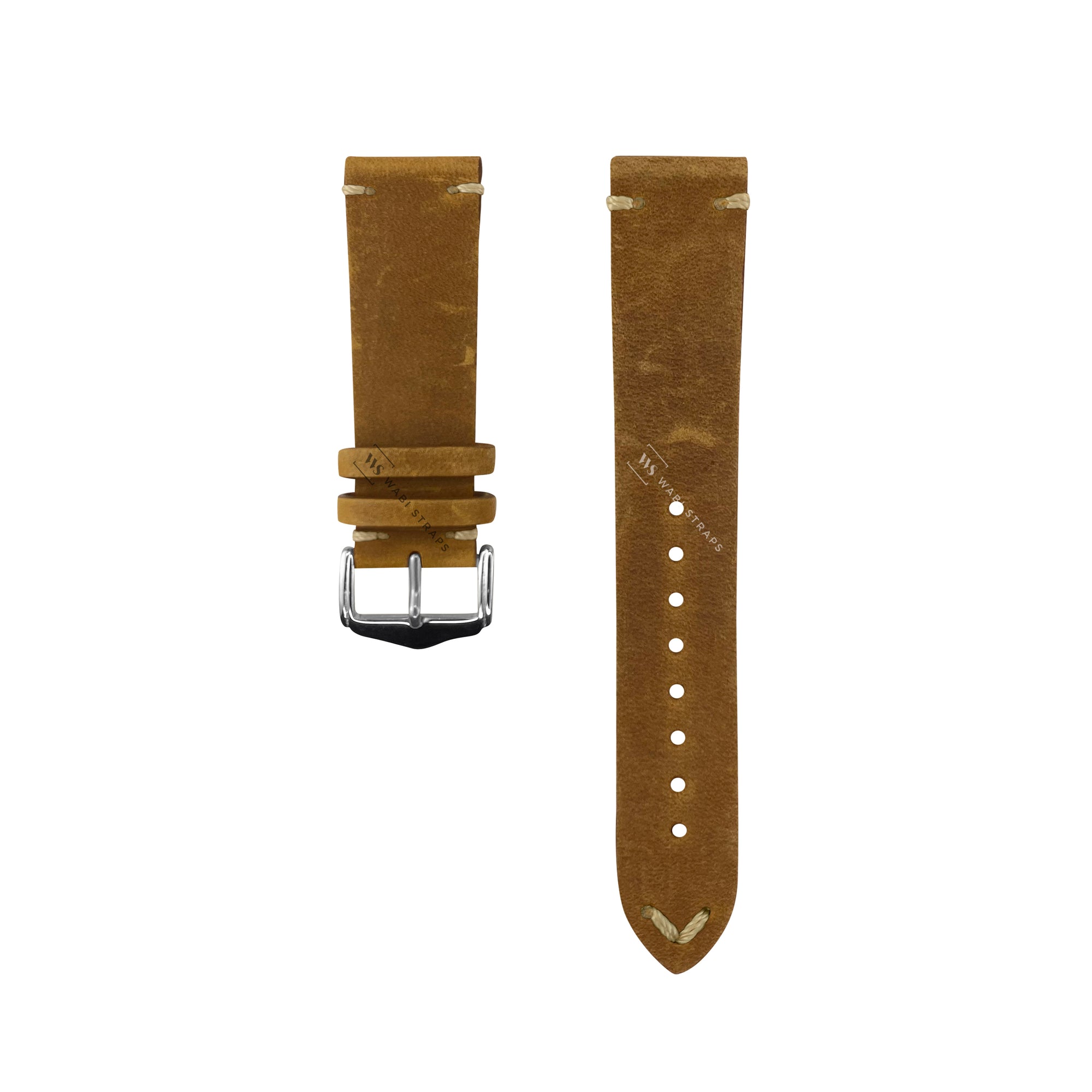Tan suede watch strap on sale