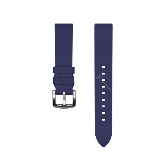Blue Classic Smooth TPU Strap