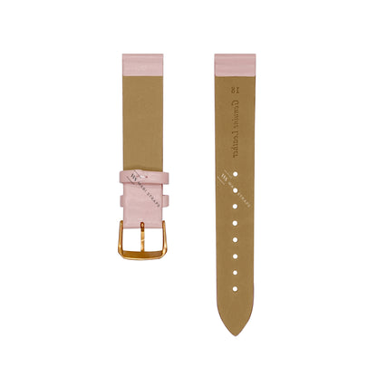 Pink Ultra Thin Bonded Leather Strap