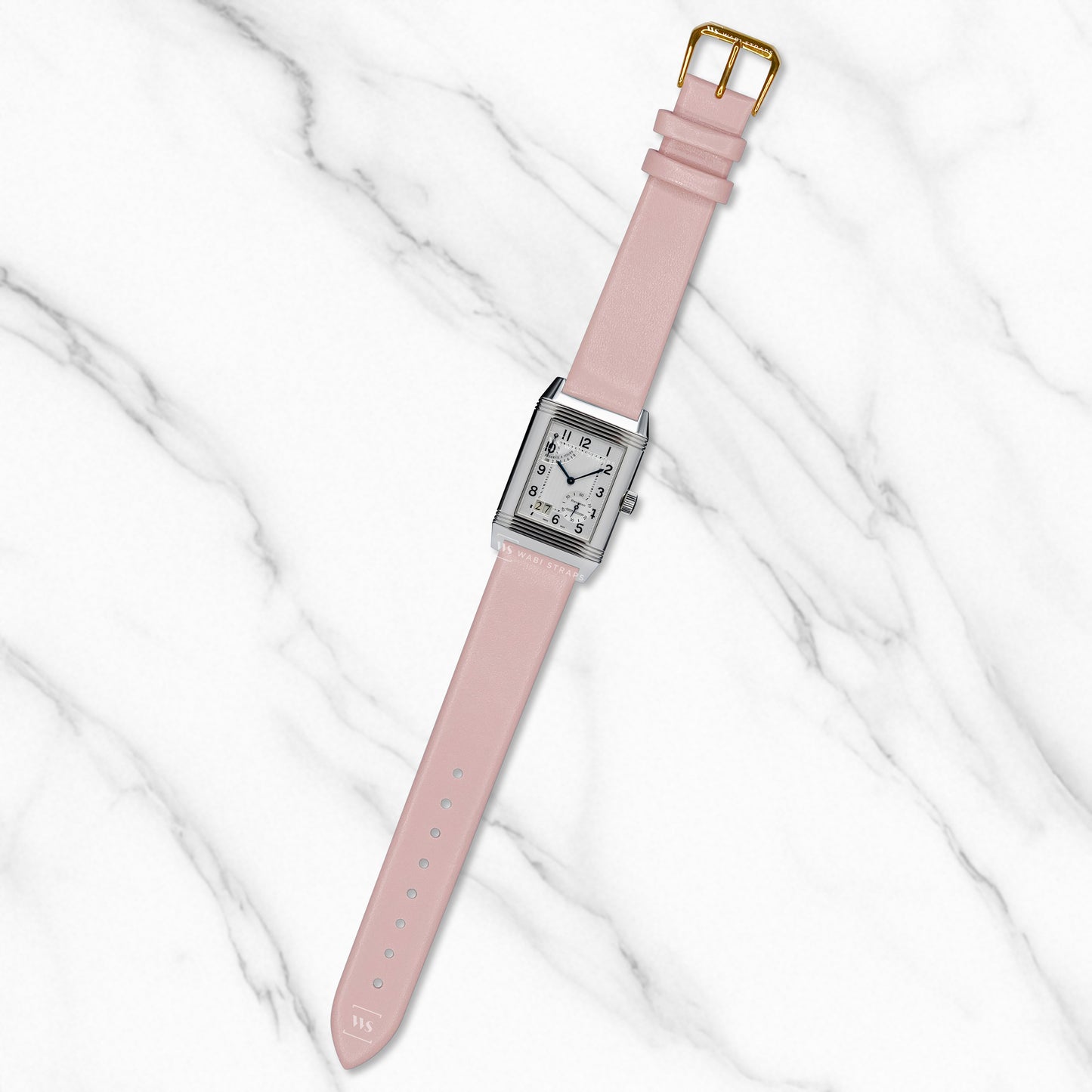 Pink Ultra Thin Bonded Leather Strap