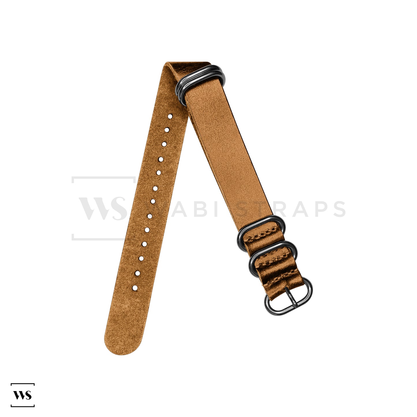 Camel Vintage Leather NavSpec Strap
