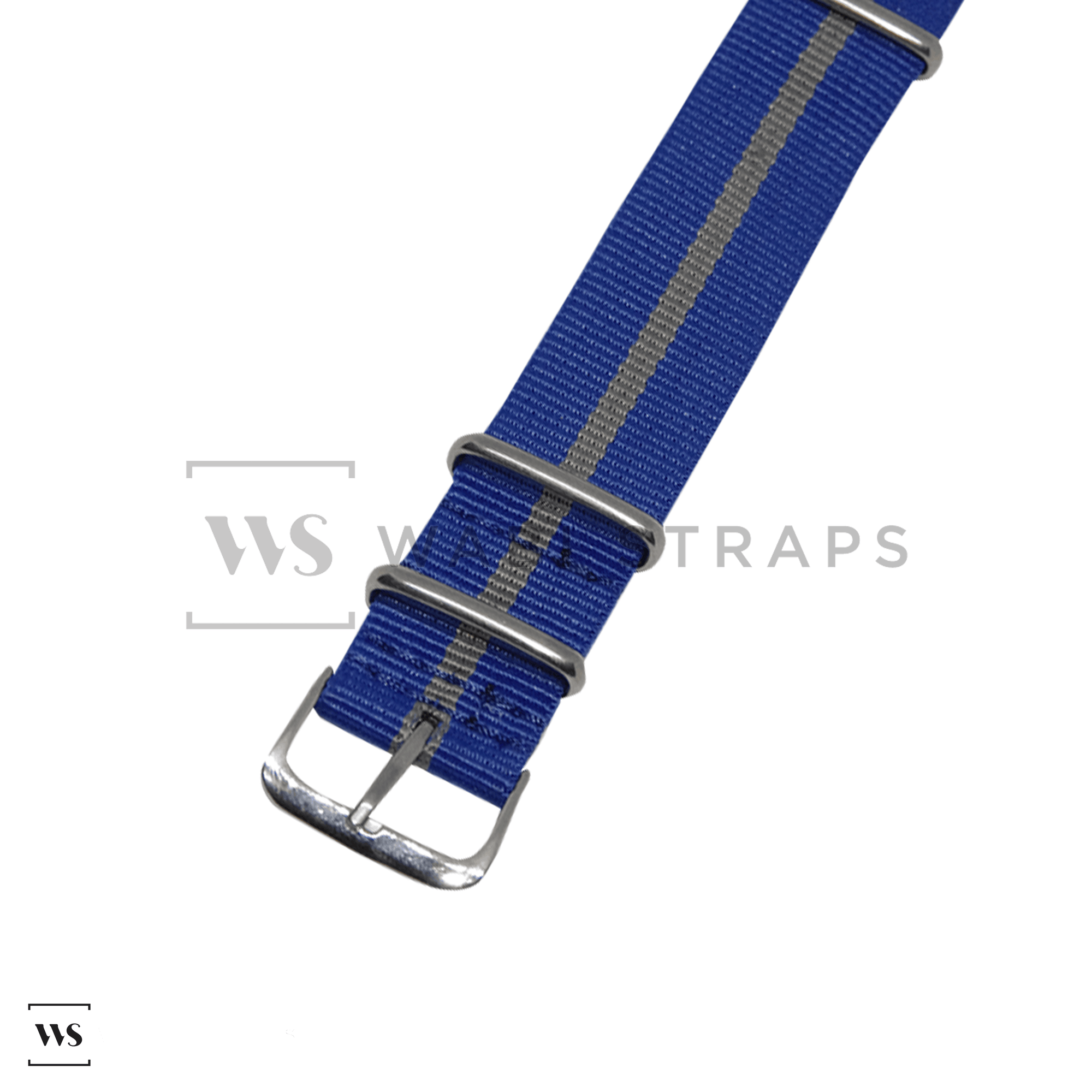 Blue & Grey Diver British Military Watch Strap